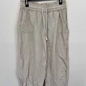 Southern Tide Cream Joggers